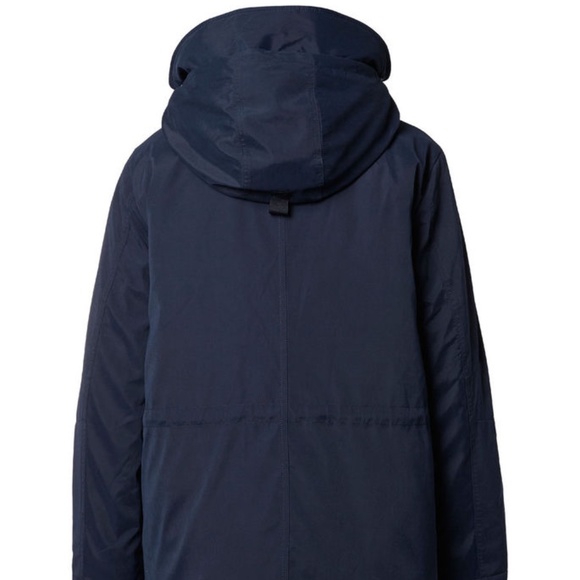 SELECTED FEMME Parka Sille Navy - Picture 3 of 4